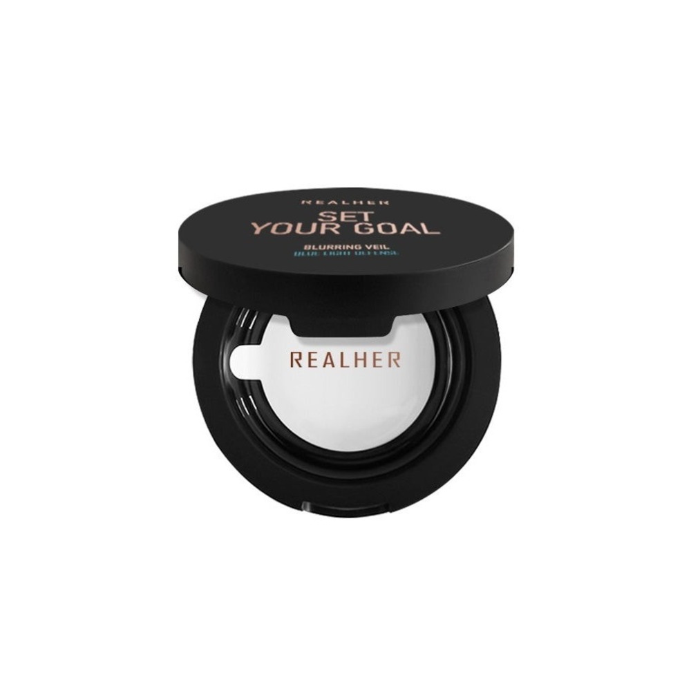 RealHer Blurring Veil Set Your Goal Blue Light Defense Setting Powder NEW - Picture 6 of 8
